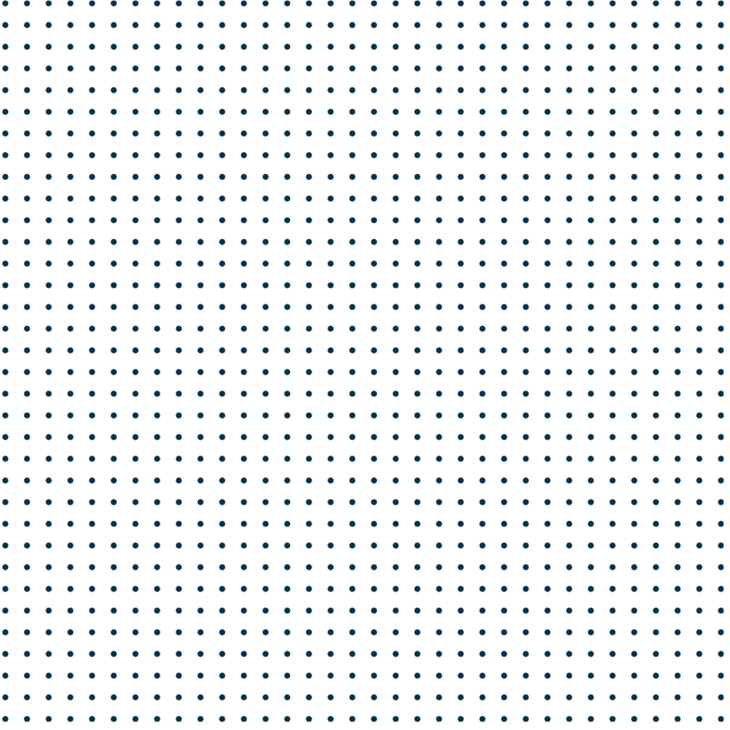 Dense grid of small navy blue dots on a black background forming a uniform pattern.